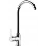 Bateria zlewozmywakowa stojąca chrom Deante Fliger Patras BFP 062M zdj.3